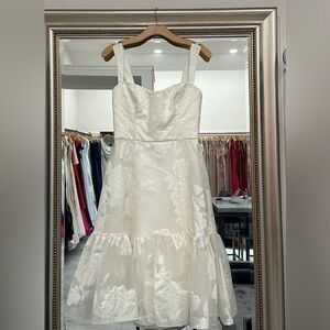Amsale Little White Dress